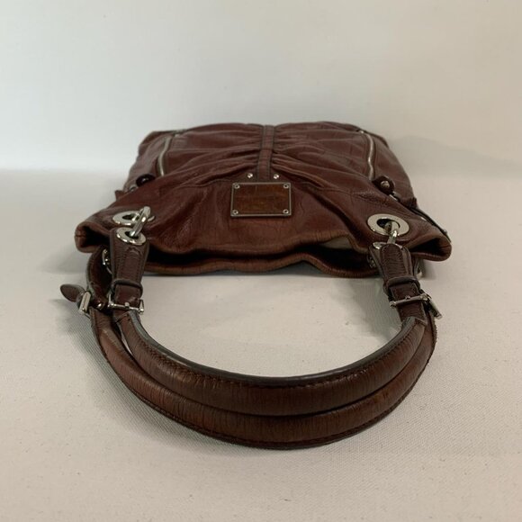 Timeless **B. Makowsky** brown leather - Picture 5 of 8